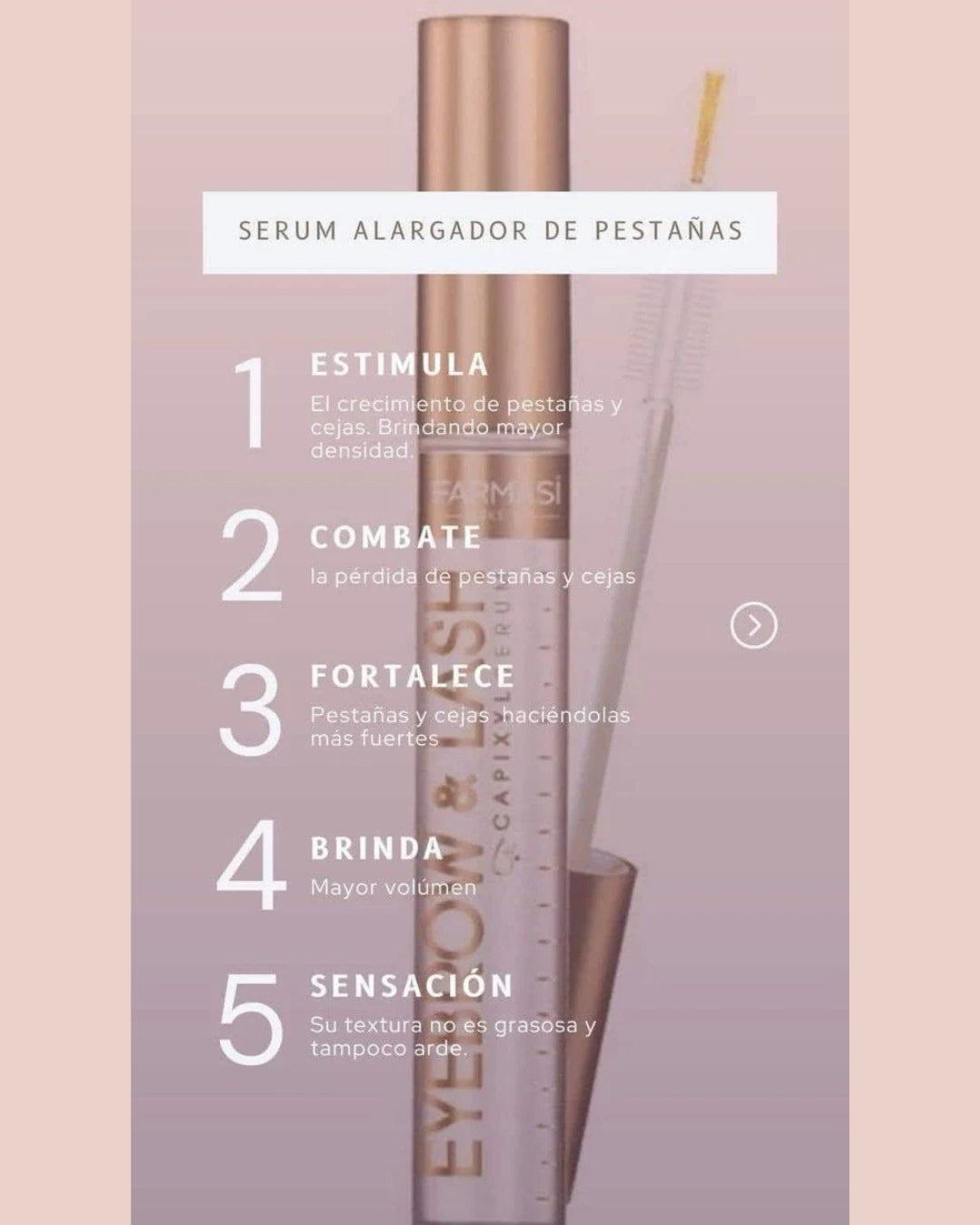 serum pestañas